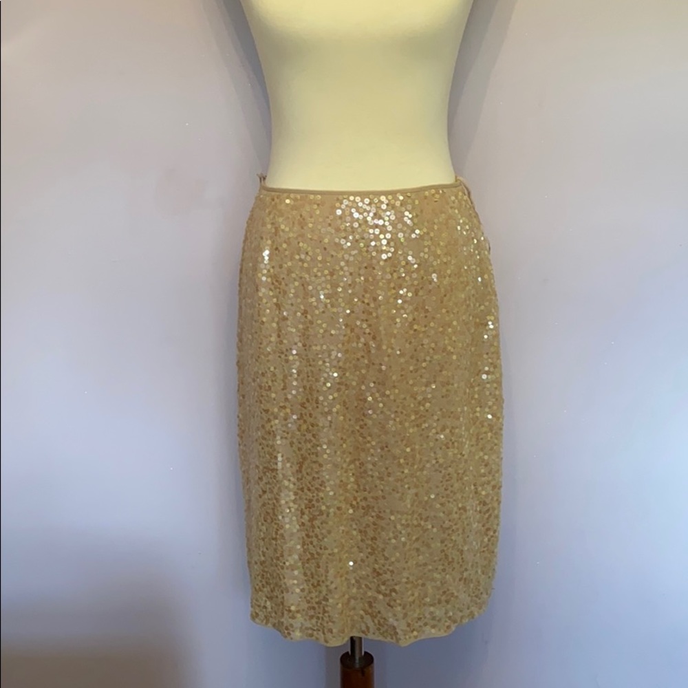 🎉 Jones NY, midi sequin skirt - Size M - Like new